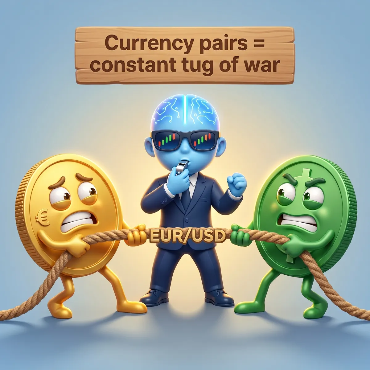 Buying and Selling in Currency Pairs