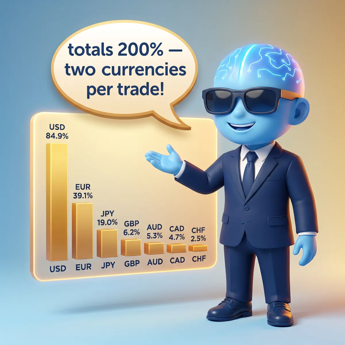 Currency Distribution in Forex Market