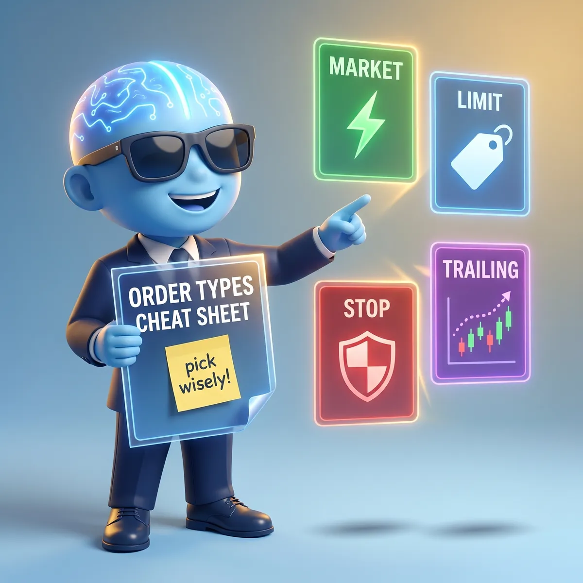 Forex Orders Cheat Sheet